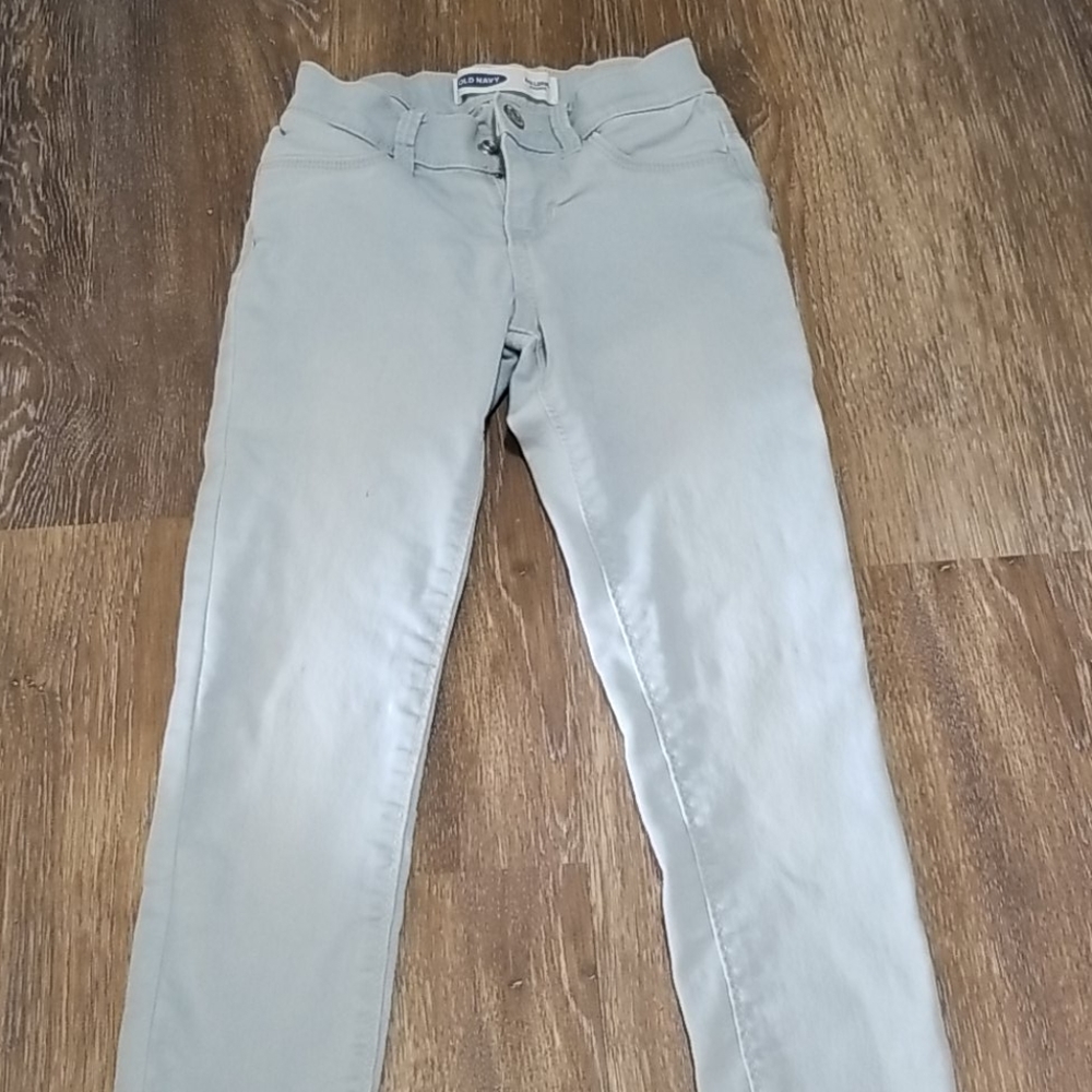 Old Navy girls jeggings light blue size 8